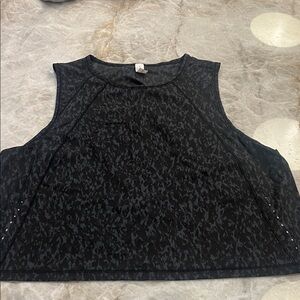 Lululemon sculpt cropped tank top